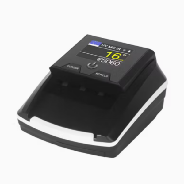 Автоматичен детектор за банкноти AL-136T – UV / MG / IR проверка с вградена акумулаторна батерия