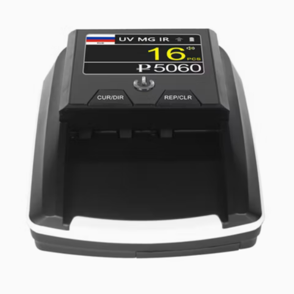 Автоматичен детектор за банкноти AL-136T – UV / MG / IR проверка с вградена акумулаторна батерия 7
