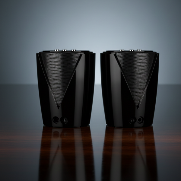 Тонколони за компютър - 2 броя съвместими и със смартфони и таблети  JAMBE 1