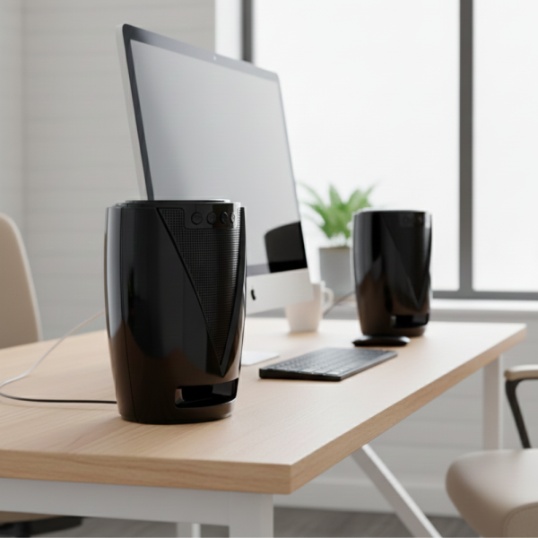 Тонколони за компютър - 2 броя съвместими и със смартфони и таблети  JAMBE