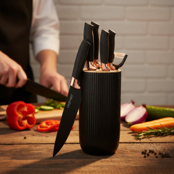 Комплект ножове с поставка Cheffinger - 7 части