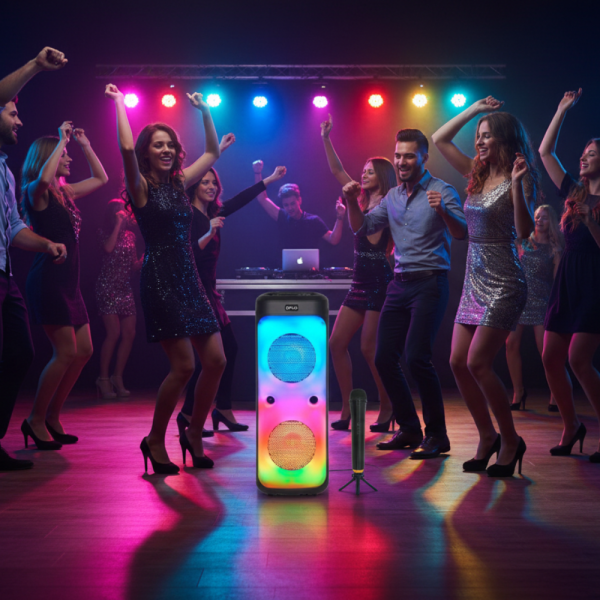 Караоке тонколона – 40W, Bluetooth, с микрофон и дистанционно управление