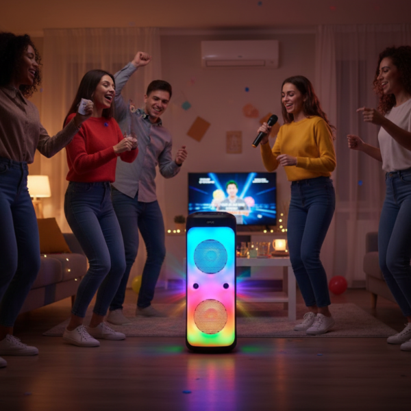 Караоке тонколона – 40W, Bluetooth, с микрофон и дистанционно управление