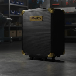 Куфар с инструменти CF-ST599RG – 599 части, професионален алуминиев тролей комплект ST-599RG