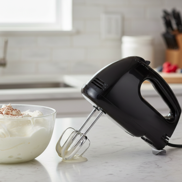 Ръчен миксер Cheffinger – 250W мощност, 7 скорости и 4 бъркалки за бързо и удобно готвене