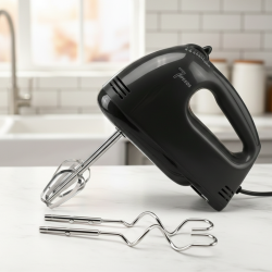 Ръчен миксер Cheffinger – 250W мощност, 7 скорости и 4 бъркалки за бързо и удобно готвене