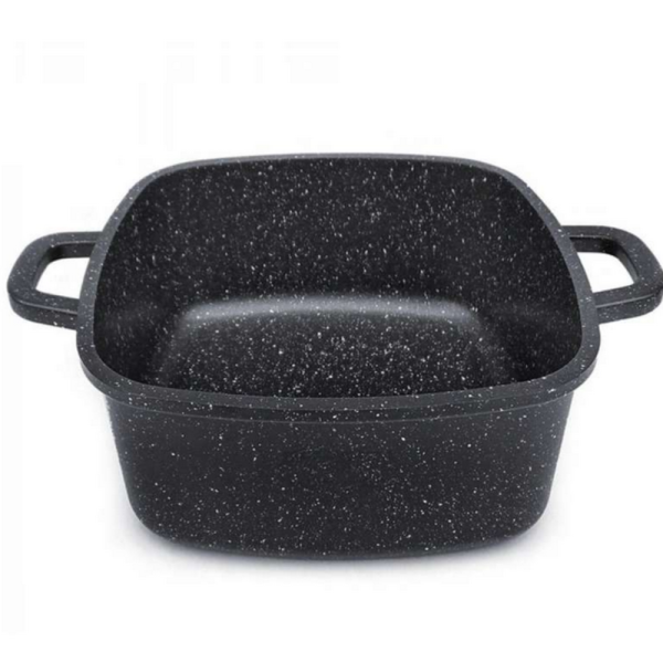 Комплект тенджери – Cheffinger от 3 части с мраморно покритие и капаци + подарък 2 ръкавици 6