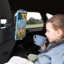 Регулируема стойка за телефон и таблет за седалка на автомобил – 360° въртене
