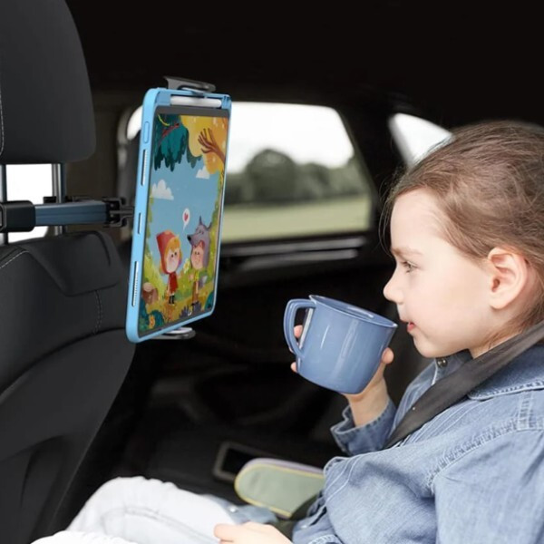 Регулируема стойка за телефон и таблет за седалка на автомобил – 360° въртене 1
