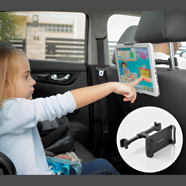 Регулируема стойка за телефон и таблет за седалка на автомобил – 360° въртене 7