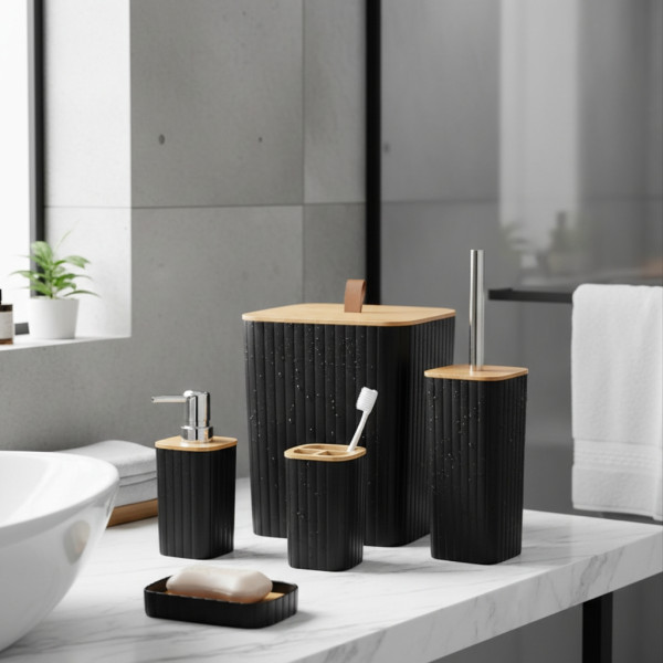 Комплект аксесоари за баня и тоалетна 6 части Cheffinger