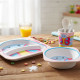 Детски комплект за хранене 5 части Cheffinger – чиния, купичка, чаша, лъжица и вилица 4