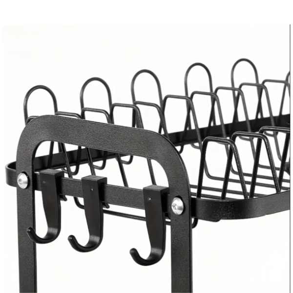 Сушилник за съдове с оттичане на водата, XXL