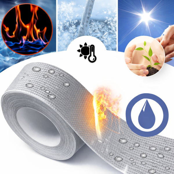 Супер здраво водоустойчиво бутилово тиксо за ремонт – 10 см / 5 м – сигурно уплътняване без майстор 2