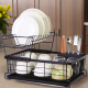 Двуетажен метален сушилник за съдове Cheffinger с отделение за прибори – повече ред и сух плот в кухнята 4