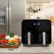 Двоен фритюрник с горещ въздух Cheffinger 9 л  с дигитален дисплей, стъклен прозорец и 360° циркулация 5