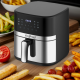 Фритюрник с горещ въздух Cheffinger 7 л, 1600 W, LED сензорен дисплей, здравословно готвене без мазнина 6