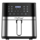Фритюрник с горещ въздух Cheffinger 7 л, 1600 W, LED сензорен дисплей, здравословно готвене без мазнина 11