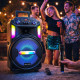 Мощна парти тонколона – двоен 8" говорител, 40W RMS, Bluetooth, караоке и LED светлини 5