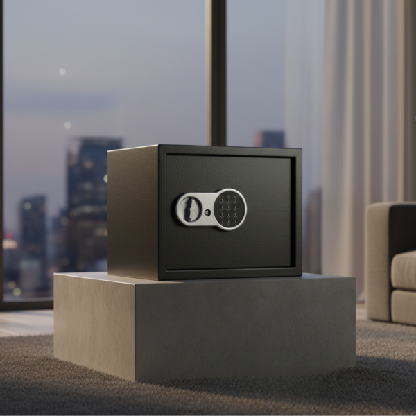 Сейф за ценности Cheffinger с цифрово заключване – 8,5L, 16L и 26L варианти, батерии и монтажни болтове включени 1