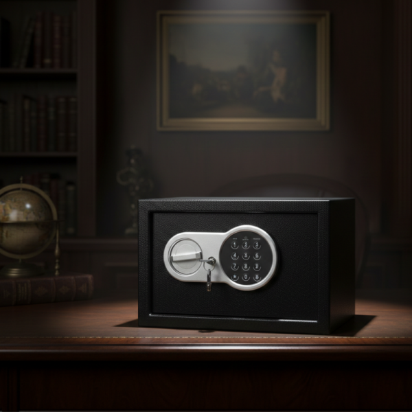 Сейф за ценности Cheffinger с цифрово заключване – 8,5L, 16L и 26L варианти, батерии и монтажни болтове включени