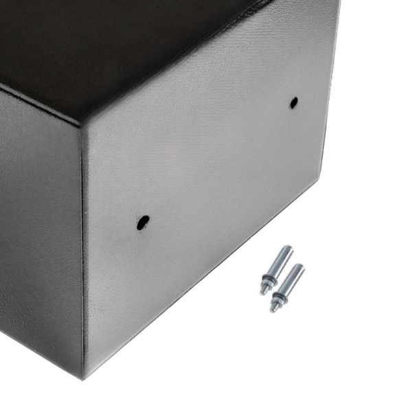 Електронен сейф с кодова клавиатура и резервен механичен ключ – 4.6L, включени батерии и монтажни болтове 6