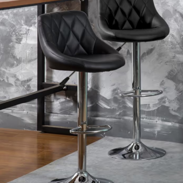 Бар стол с регулируема височина и въртяща функция – комфорт и стил за дома и заведения 2