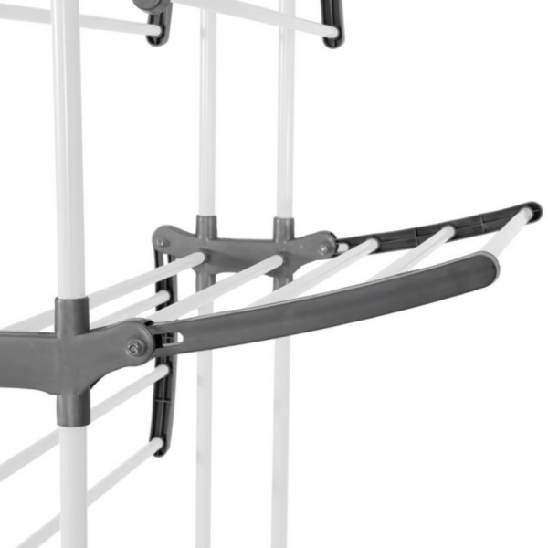 Вертикален сушилник за дрехи с мобилност и сгъваем дизайн – Практичност и спестено пространство