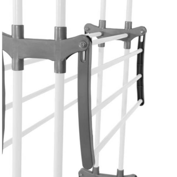 Вертикален сушилник за дрехи с мобилност и сгъваем дизайн – Практичност и спестено пространство