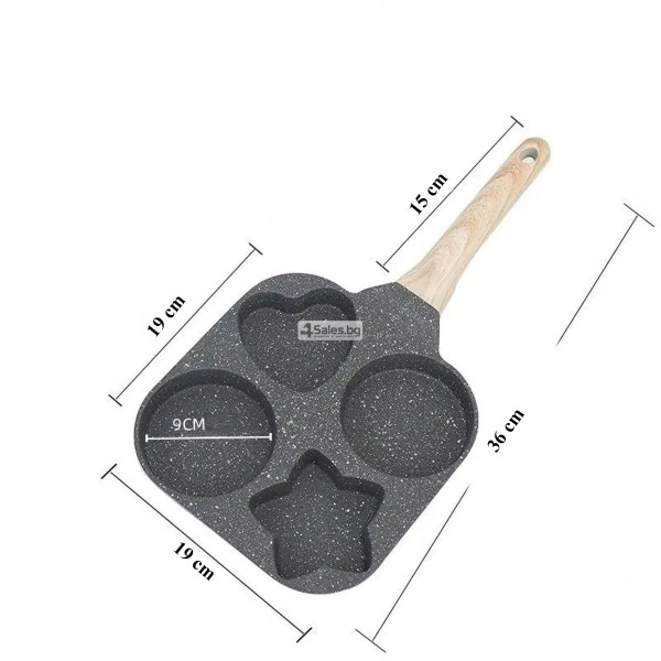 Тигани за яйца, палачинки, кюфтенца, газова индукция