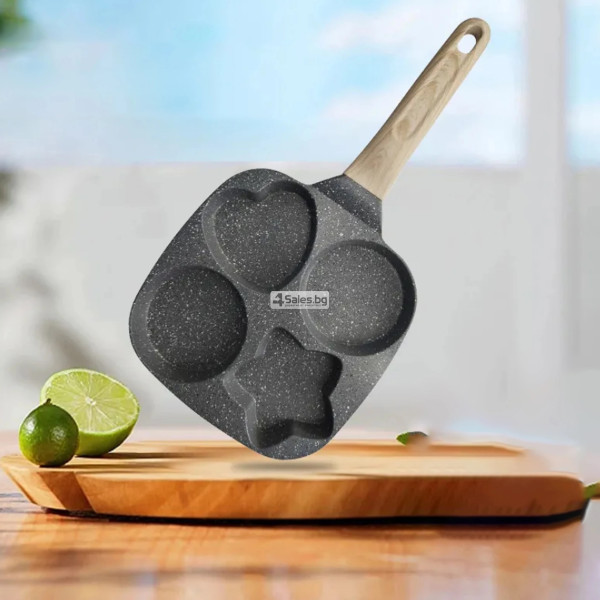 Тигани за яйца, палачинки, кюфтенца, газова индукция 5