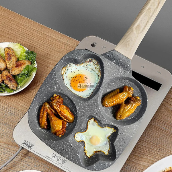 Тигани за яйца, палачинки, кюфтенца, газова индукция 8
