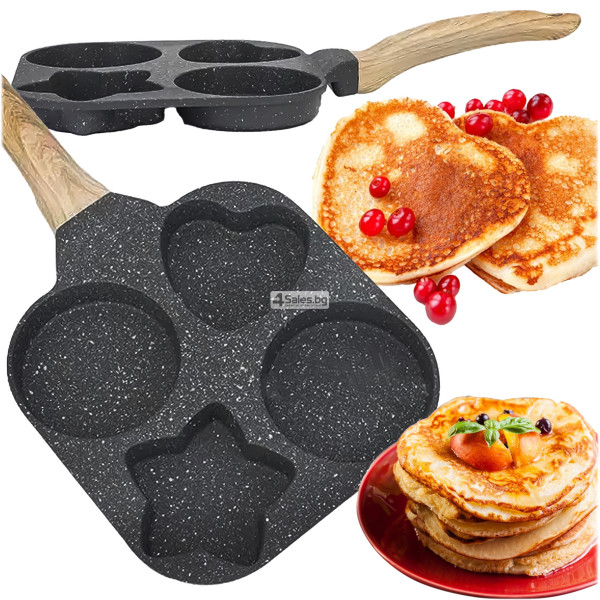 Тигани за яйца, палачинки, кюфтенца, газова индукция