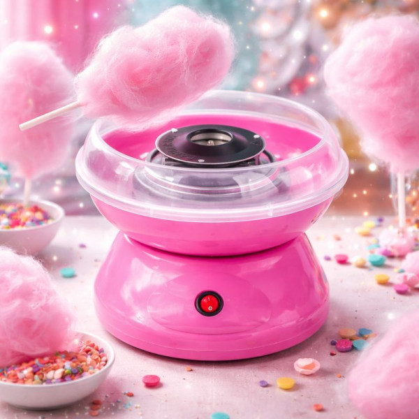 Машина за захарен памук за дома – Компактна, бърза и безопасна 1