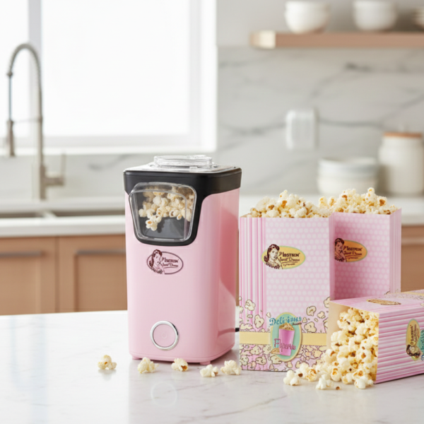 Машина за пуканки без мазнина Bestron Sweet Dreams – бързо приготвяне у дома 1