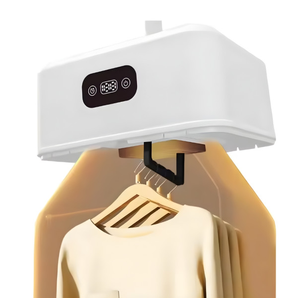 Преносима електрическа сушилня за дрехи – компактна, сгъваема, с таймер и 3D циркулация 3