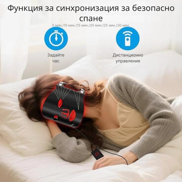LED Маска за лице със 7 светлинни режима – Домашна фототерапия за по-чиста и спокойна кожа