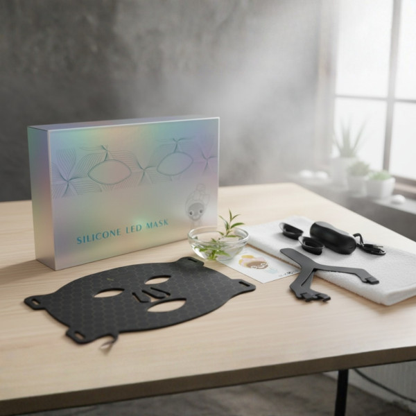 LED Маска за лице със 7 светлинни режима – Домашна фототерапия за по-чиста и спокойна кожа