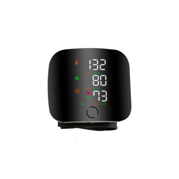 Преносим дигитален апарат за кръвно налягане за китка с LCD дисплей и памет