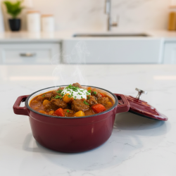 Michelino Мини чугунена тенджера 10 см – компактен съд за сосове и индивидуални порции