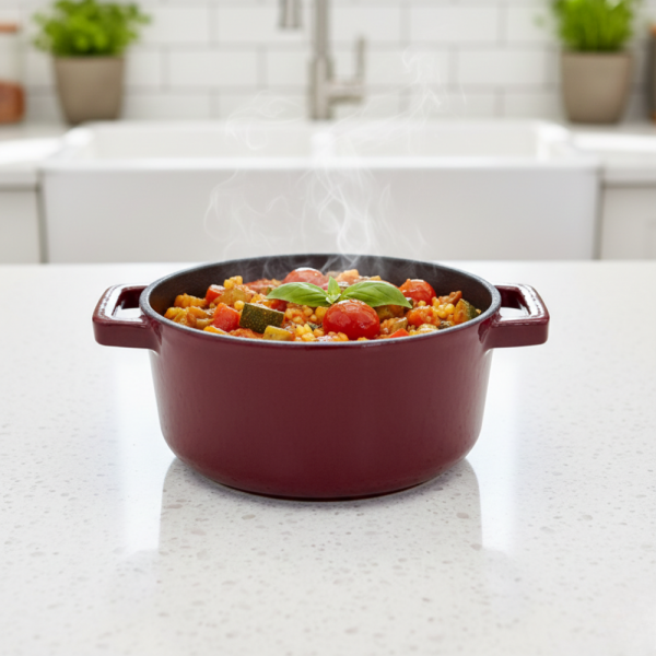 Michelino Мини чугунена тенджера 10 см – компактен съд за сосове и индивидуални порции