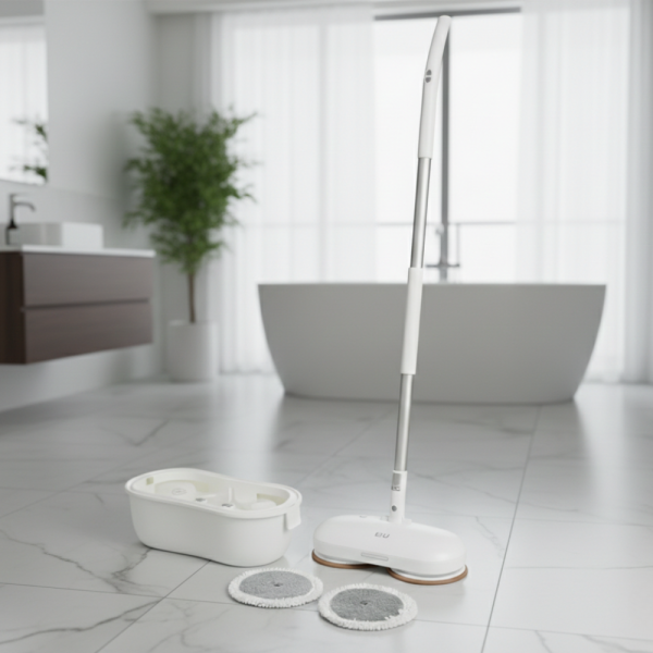 Електрически моп със спрей и центрофуга – за бързо и ефективно почистване 1