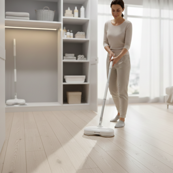 Електрически моп със спрей и центрофуга – за бързо и ефективно почистване 4