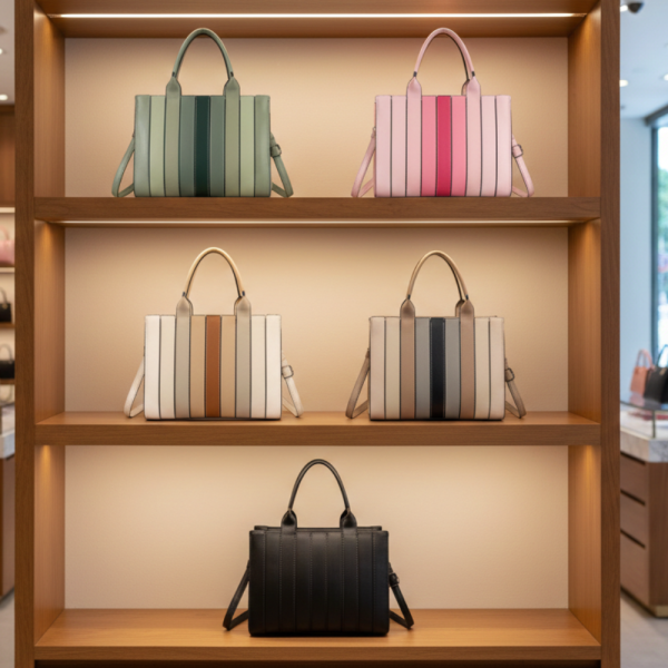 Дамска чанта от еко кожа в 6 цвята - стил и качество! 1