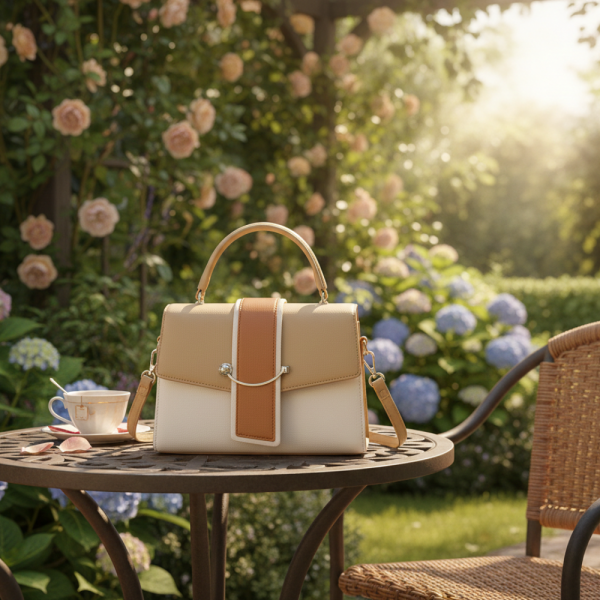 Елегантна дамска чанта в 7 цвята - компактна и стилна за всеки повод 7