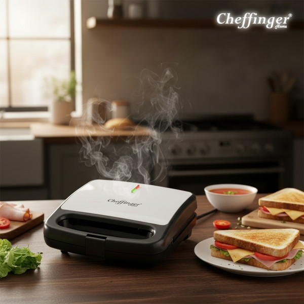 Печка, тостер и кафемашина – 3в1 TV1053 + ПОДАРЪК Уред за сандвичи Cheffinger CF-T01 6