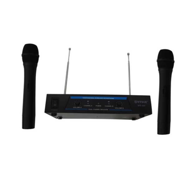 Комплект от 2 професионални безжични микрофона с приемник – Стабилно аудио и свобода на движение 8