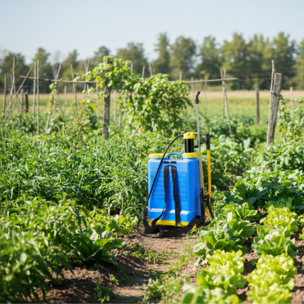 Ръчна градинска пръскачка 16 л — удобно и мощно пръскане с 4 бара