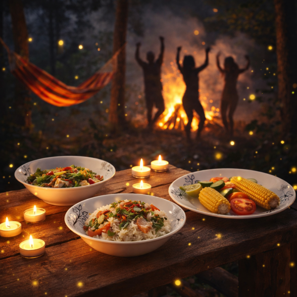 Комплект чинии 24 части с елегантен черен флорален мотив – Изтънченост за всяка трапеза 3