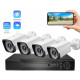 Професионален комплект за сигурност с 4 камери IP67 YL-806B 5